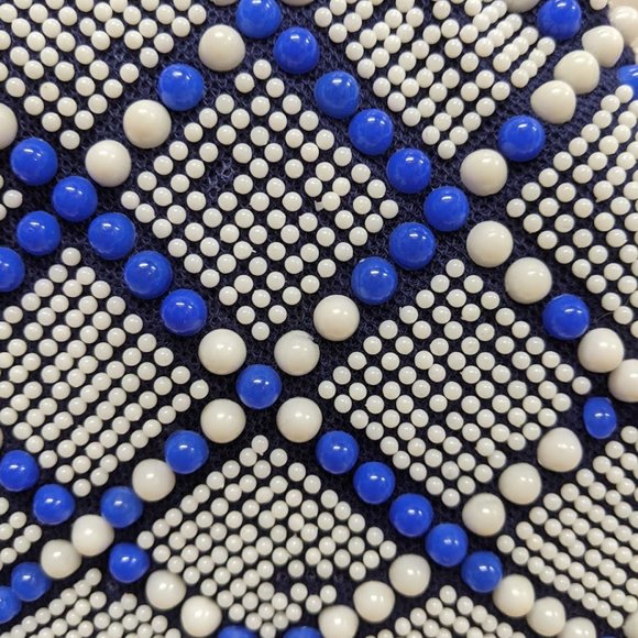 Vintage Mod Beaded Handbag - Picture 5 of 9